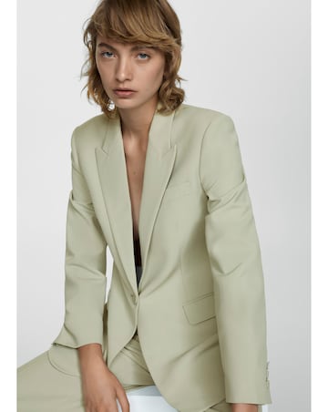 Mango Single Breasted Blazer