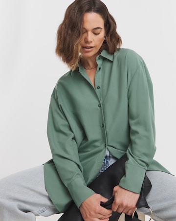 Oversized Modal Shirt