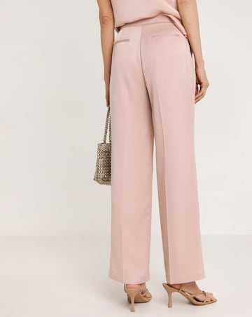 Satin Wide Leg Trousers