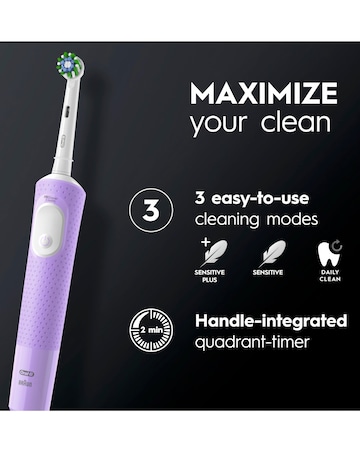 Oral-B Vitality Pro Purple Electric Toothbrush