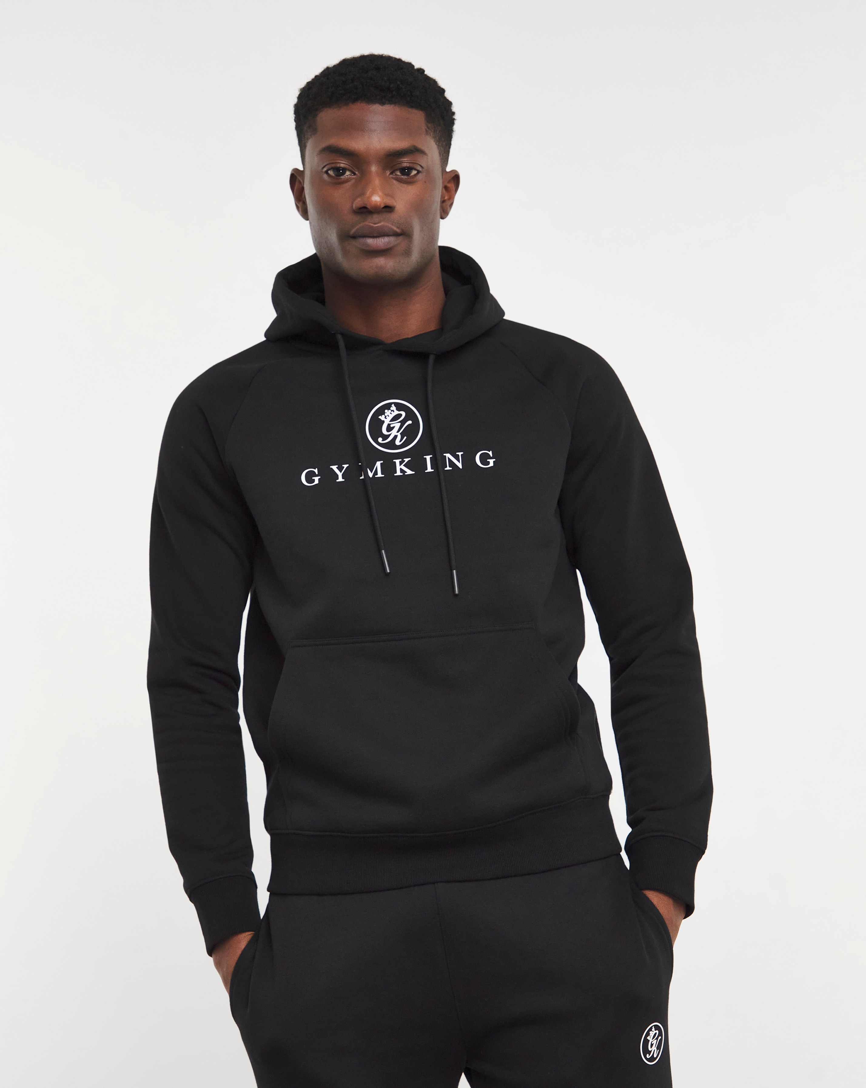 Gym King Pro Logo Hoodie JD Williams