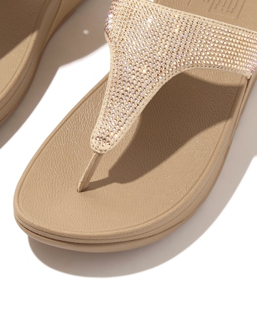 Fit Flop Lulu Crystal Toe-Post Sandals Standard Fit