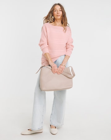 Blush Cable Tunic