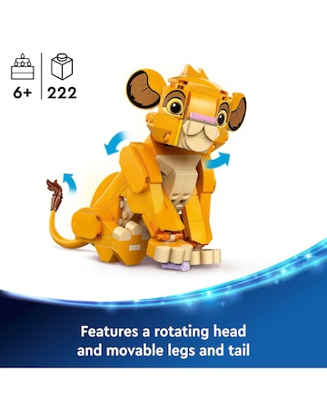 LEGO Disney Simba the Lion King Cub 43243