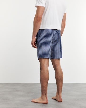 2 Pack Woven Check Shorts