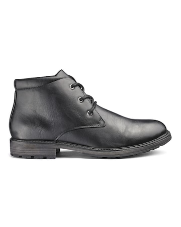 Penn Lace Up Boot Wide Fit