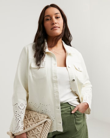 Joe Browns Delicate Embroidered Denim Jacket