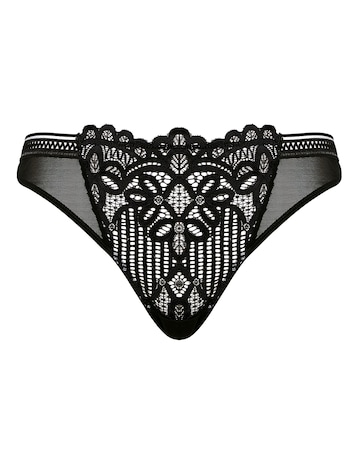 Figleaves Harper Geometric Lace Brazilian