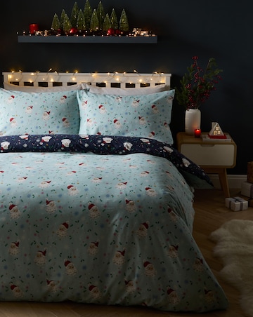 Retro Santa Duvet Set