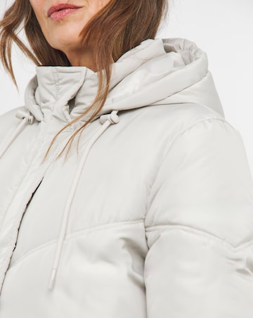 Longline Duvet Padded Coat