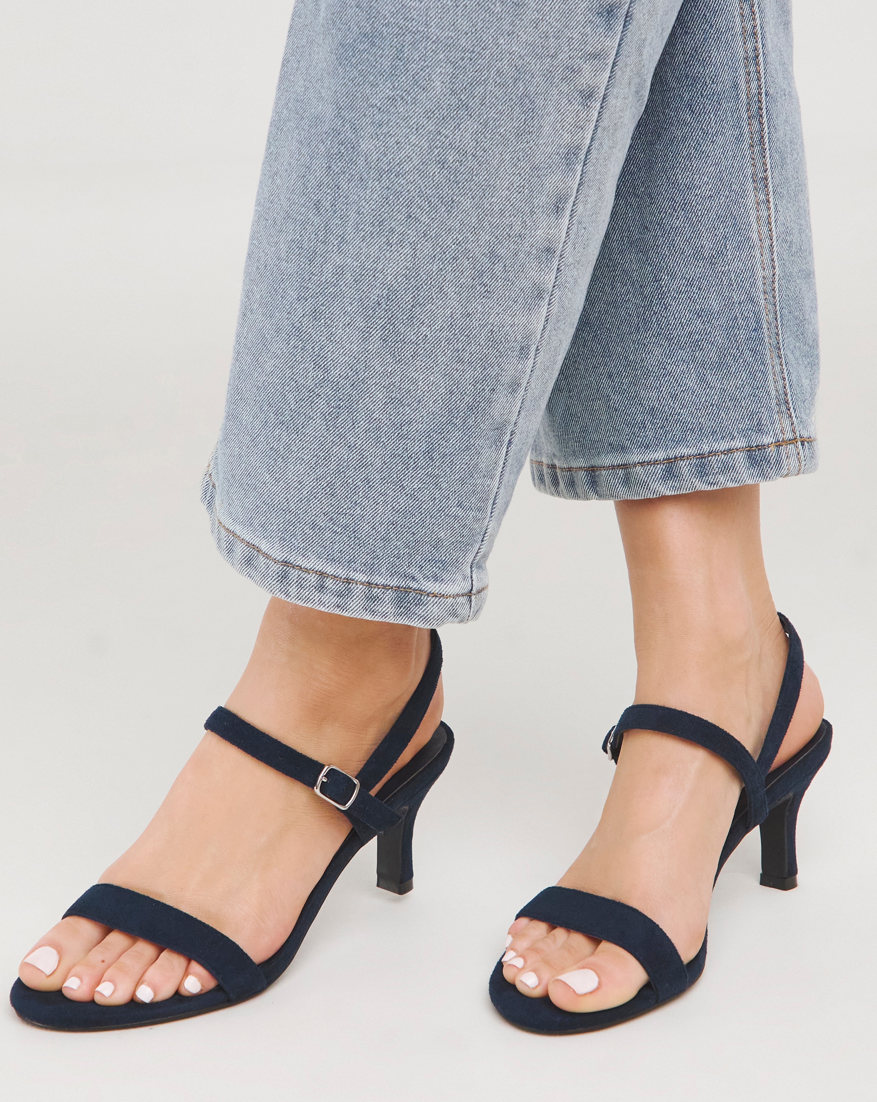 Barely there sandals low heel hotsell