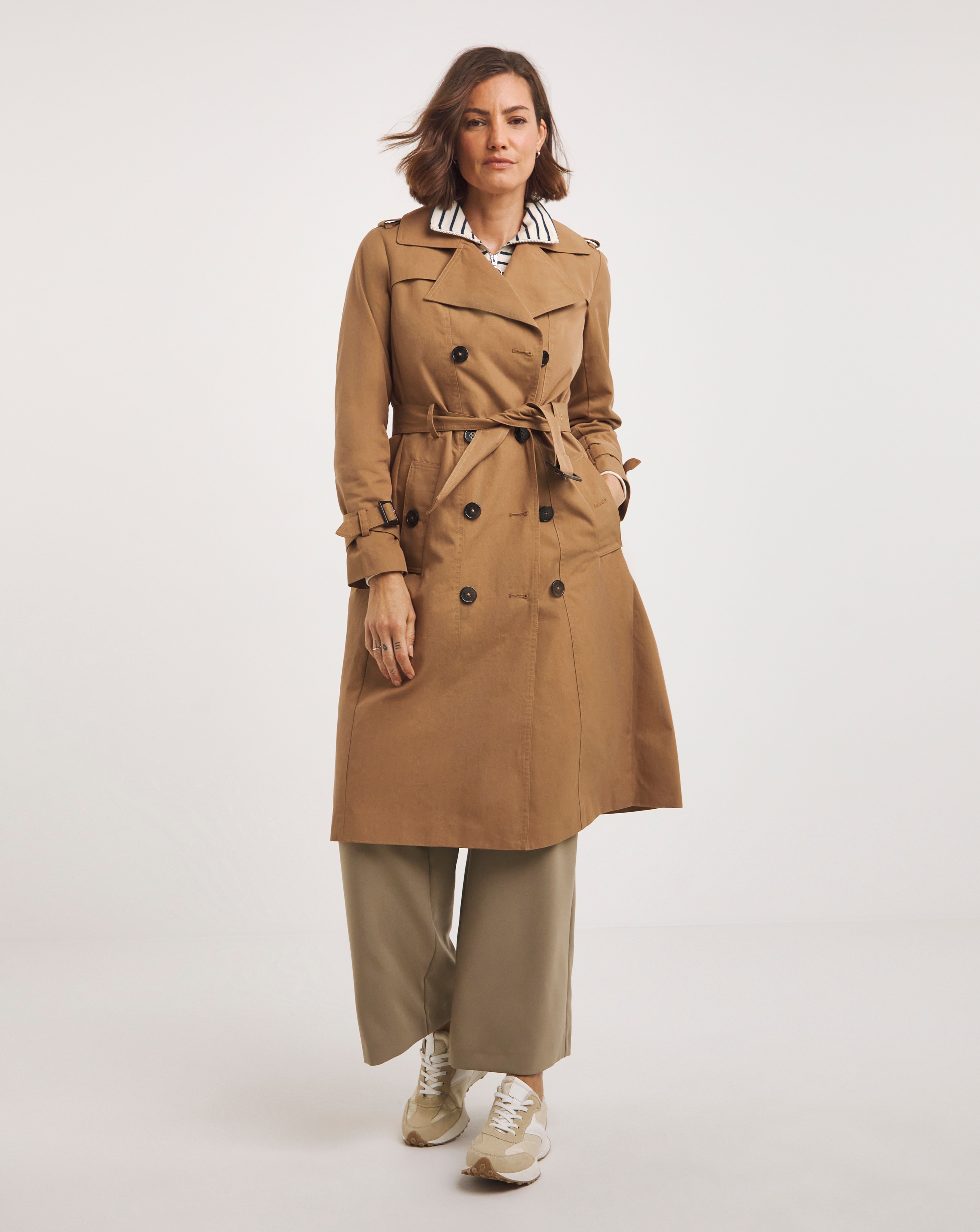 Dannimac trench coat fashion