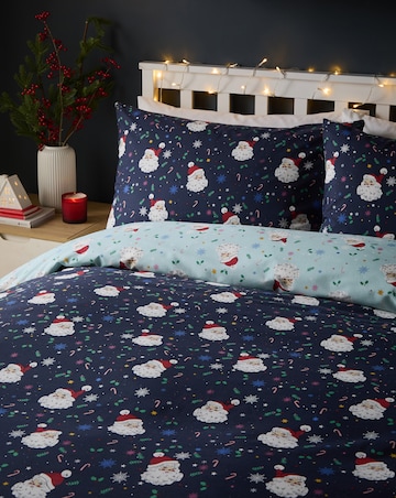 Retro Santa Duvet Set