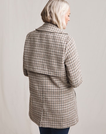 Julipa Houndstooth Check Jacket