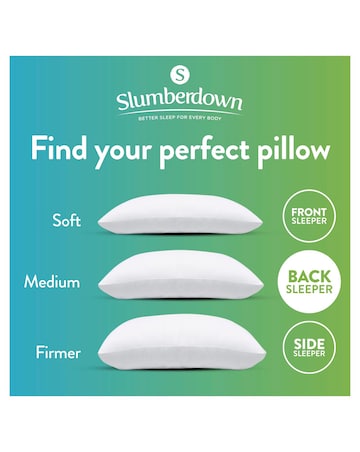 Slumberdown Complete Protection Pack of 2 Pillows