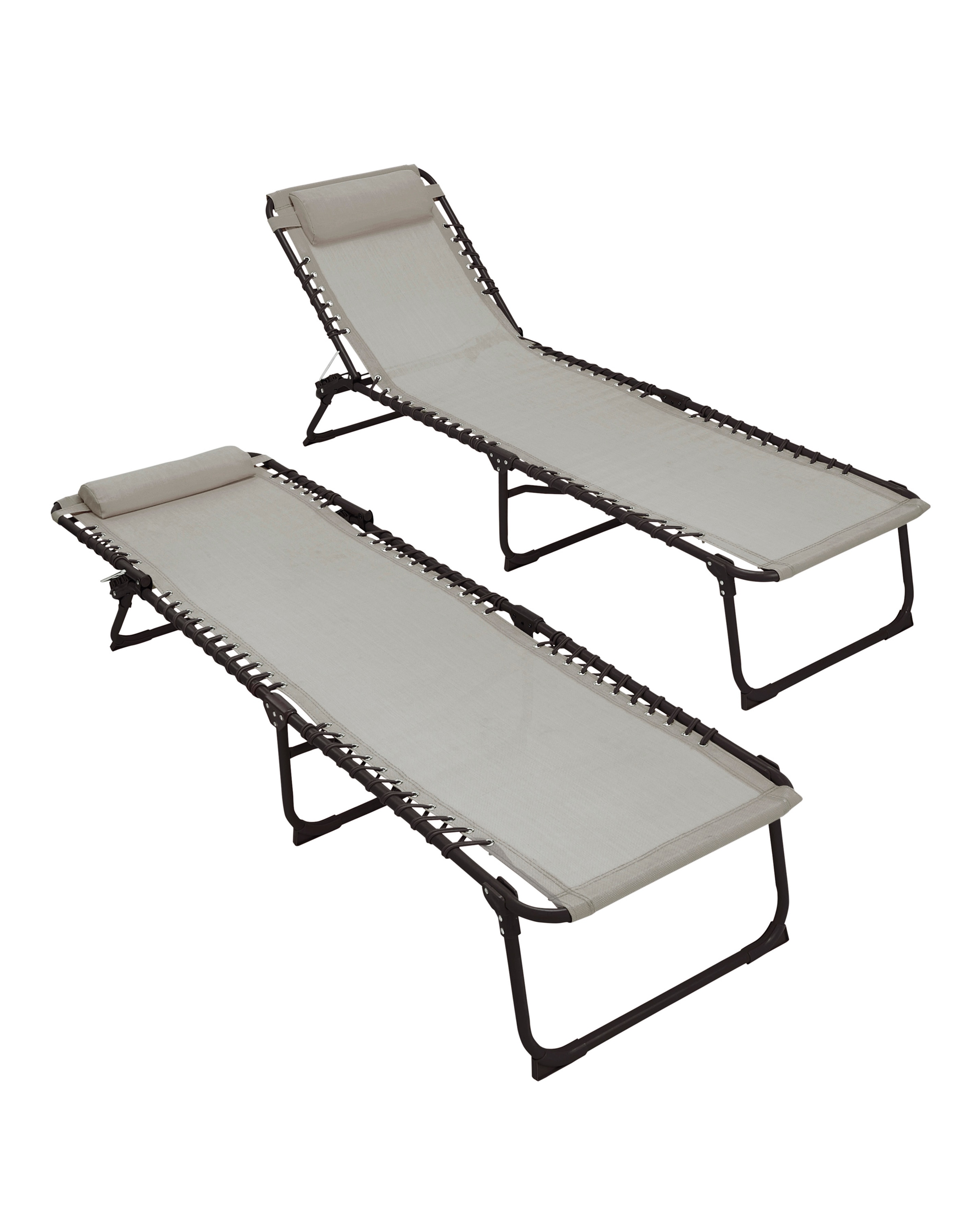 Pair of Zero Gravity Sunloungers JD Williams