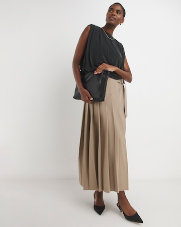 Box Pleated Skirt