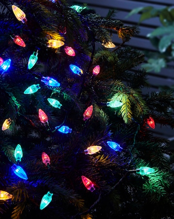 Multicolour Christmas String Lights - 100