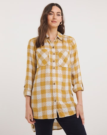 Julipa Embroidered Check Shirt