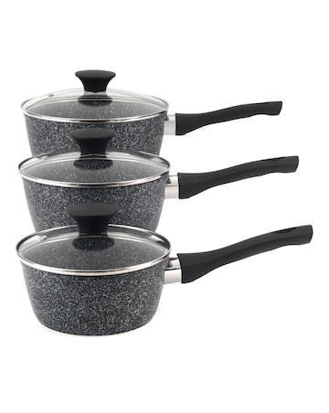 Salter Megastone 3 Piece Pan Set