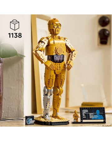 LEGO Star Wars C-3PO Buildable Droid Figure 75398