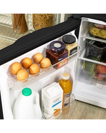 Abode A85UCFF482E1B 85L Under Counter Fridge Freezer Black