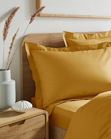 Easy-Care Plain Dye Oxford Pillowcase