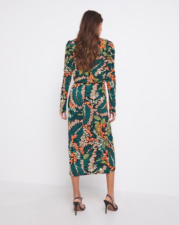 Joanna Hope Luxe Jersey Wrap Midi Dress