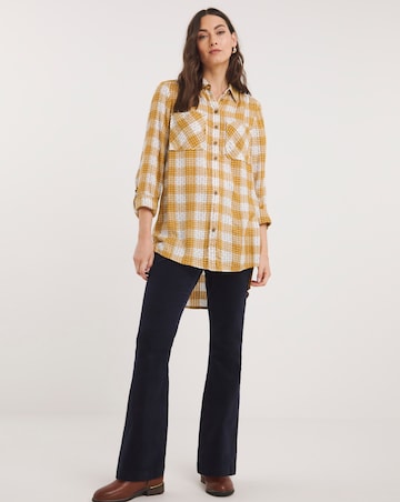 Julipa Embroidered Check Shirt