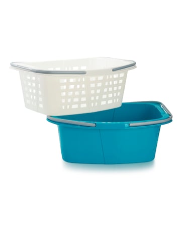 Beldray 2pc Laundry Basket Set