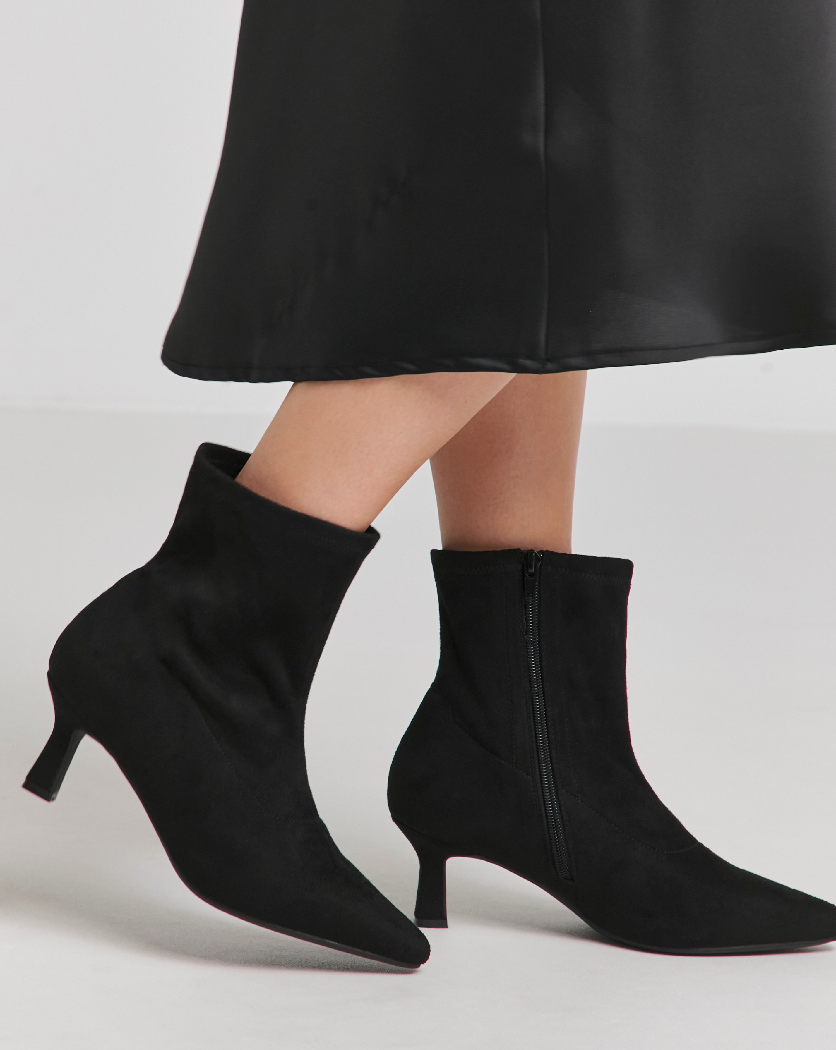 Heel sock ankle boots best sale