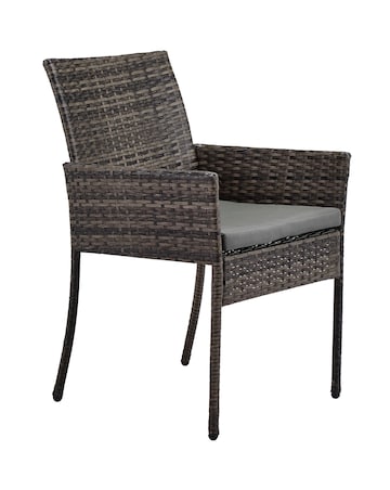 Cadiz Rattan 6 Seater Circular Rattan Dining Set