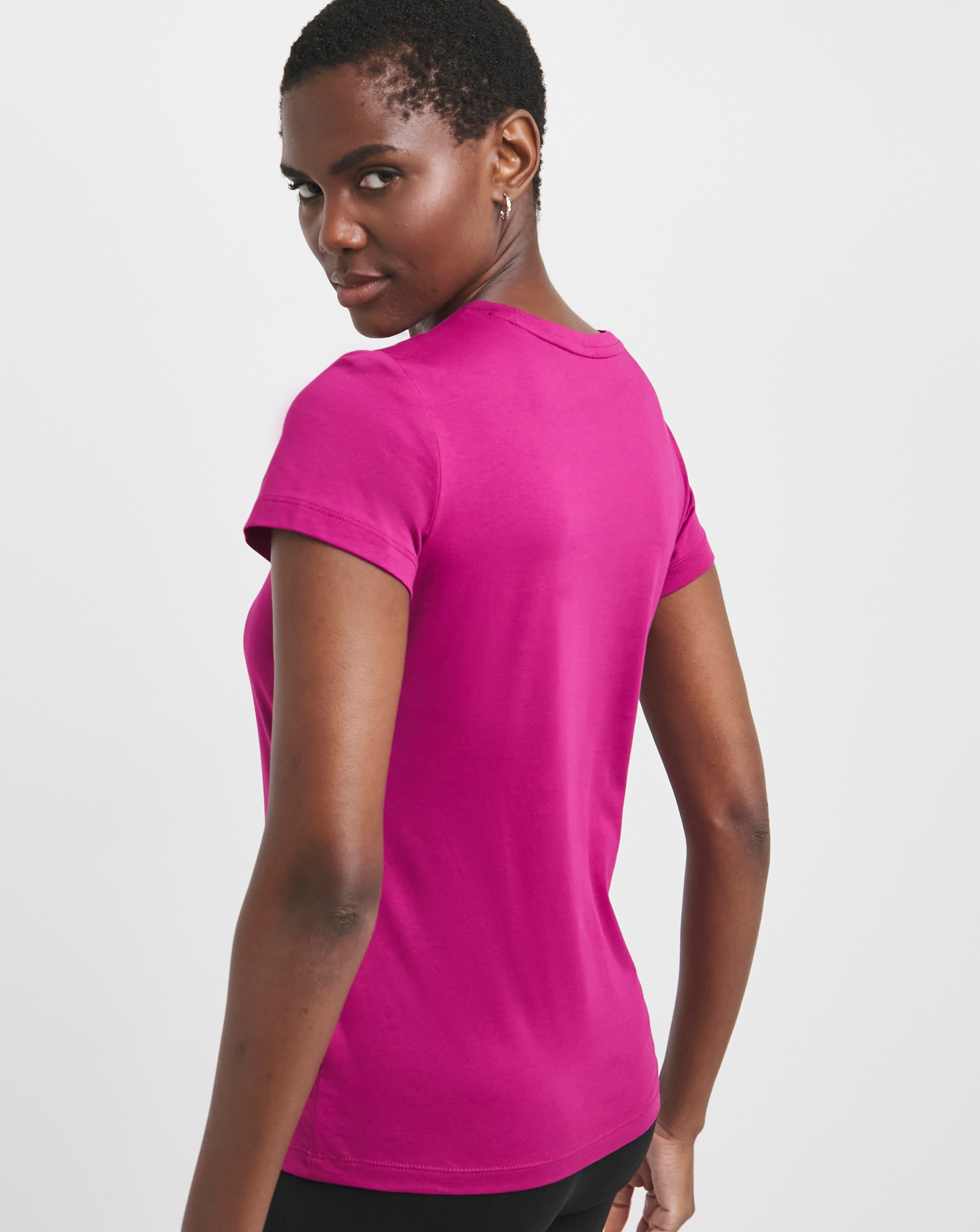 Puma pink t shirt on sale