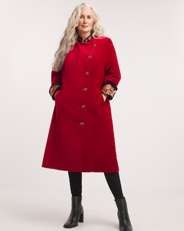 Joe Browns Ravashing Red Boutique Coat