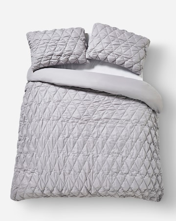 Joanna Hope Quilted Duvet Cover Set