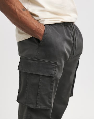 Elasticated Waist Cuffed Cargo