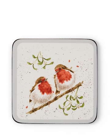 Wrendale Christmas Coasters Set of 6