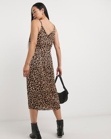 Leopard Cami Midi Dress