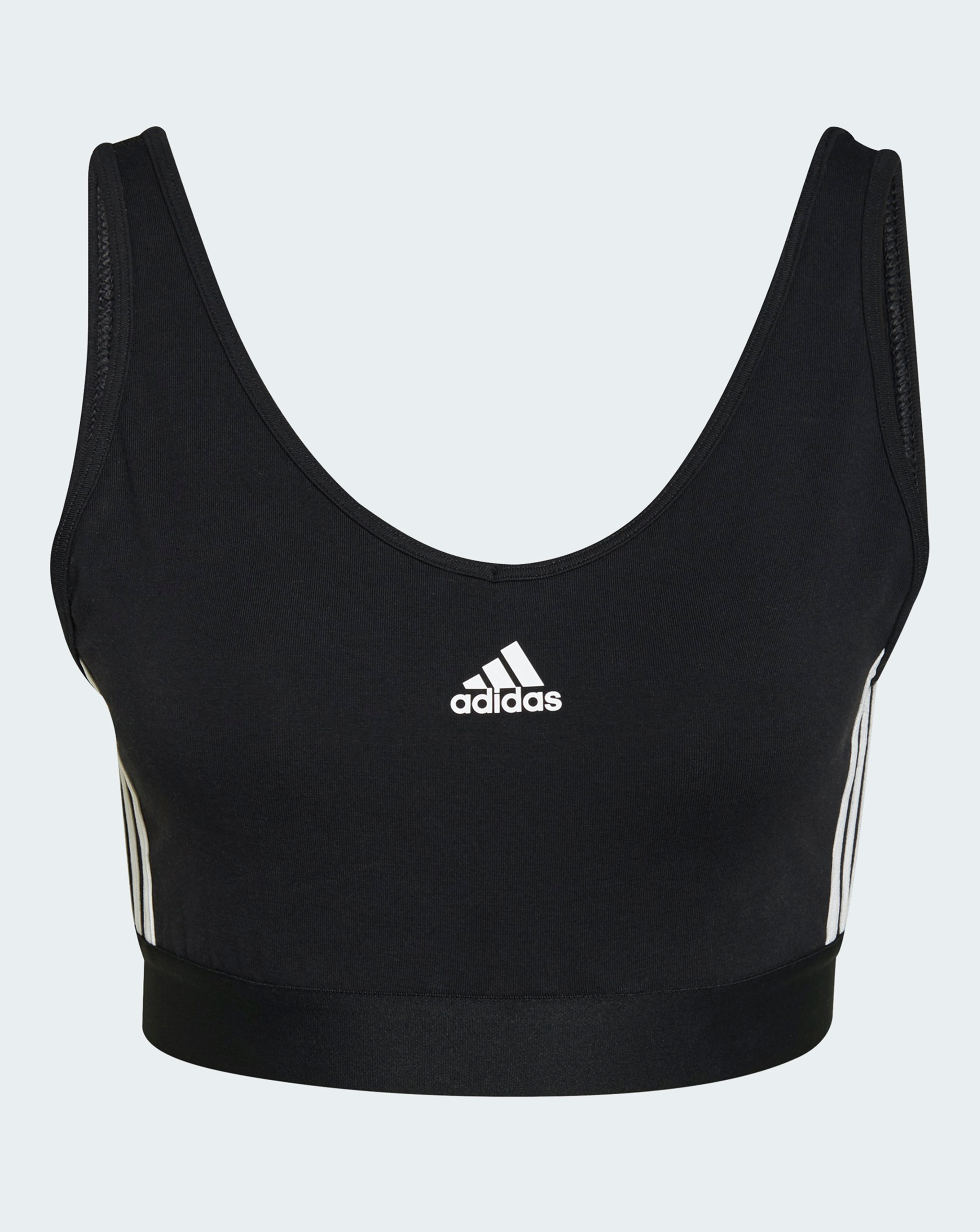 adidas 3 Stripe Crop Top JD Williams