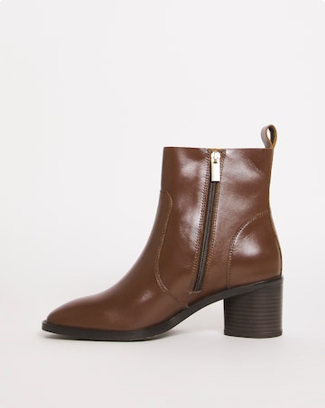 Leather Ankle Boot EEE Fit