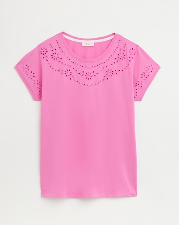 Julipa Cut Out Cotton T-Shirt