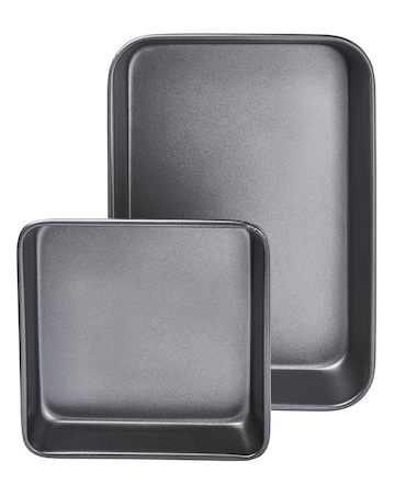 MasterClass Non-Stick Twin Pack - Roast Pan & Bake Pan