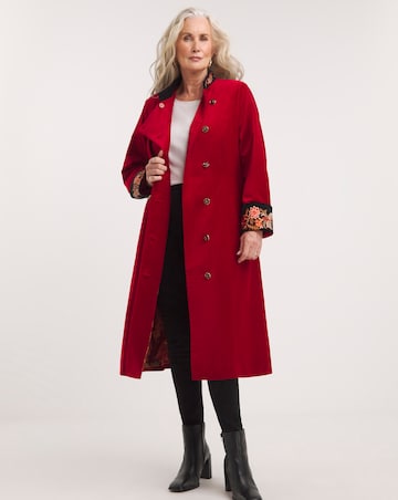 Joe Browns Ravashing Red Boutique Coat