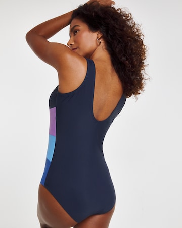 Sports Piping Swimsuit