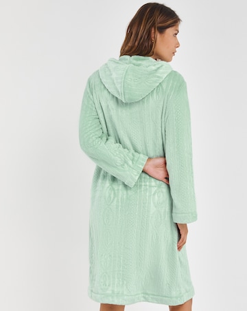 Pretty Secrets Zip Through Fleece Gown