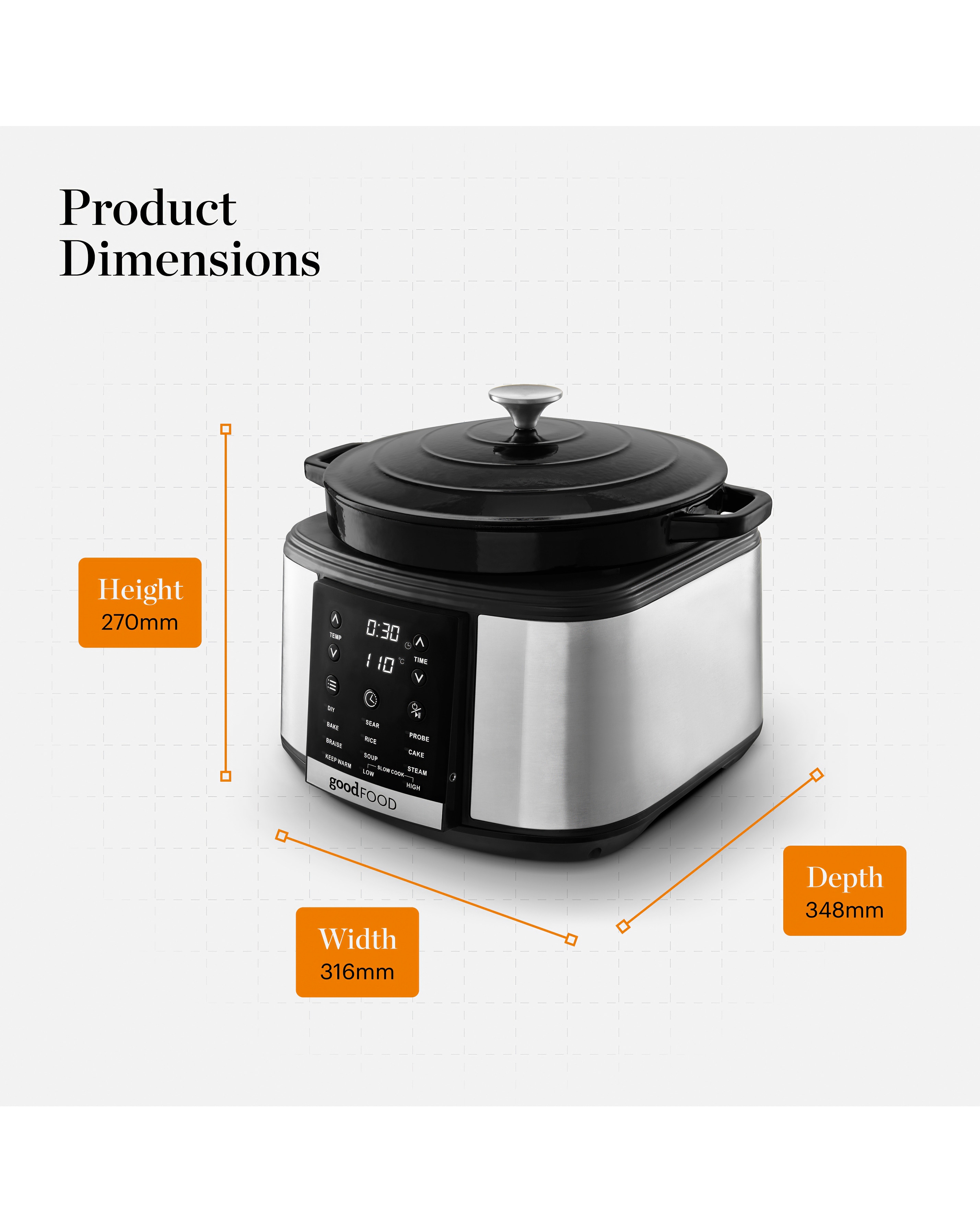 Jdw multi cooker sale