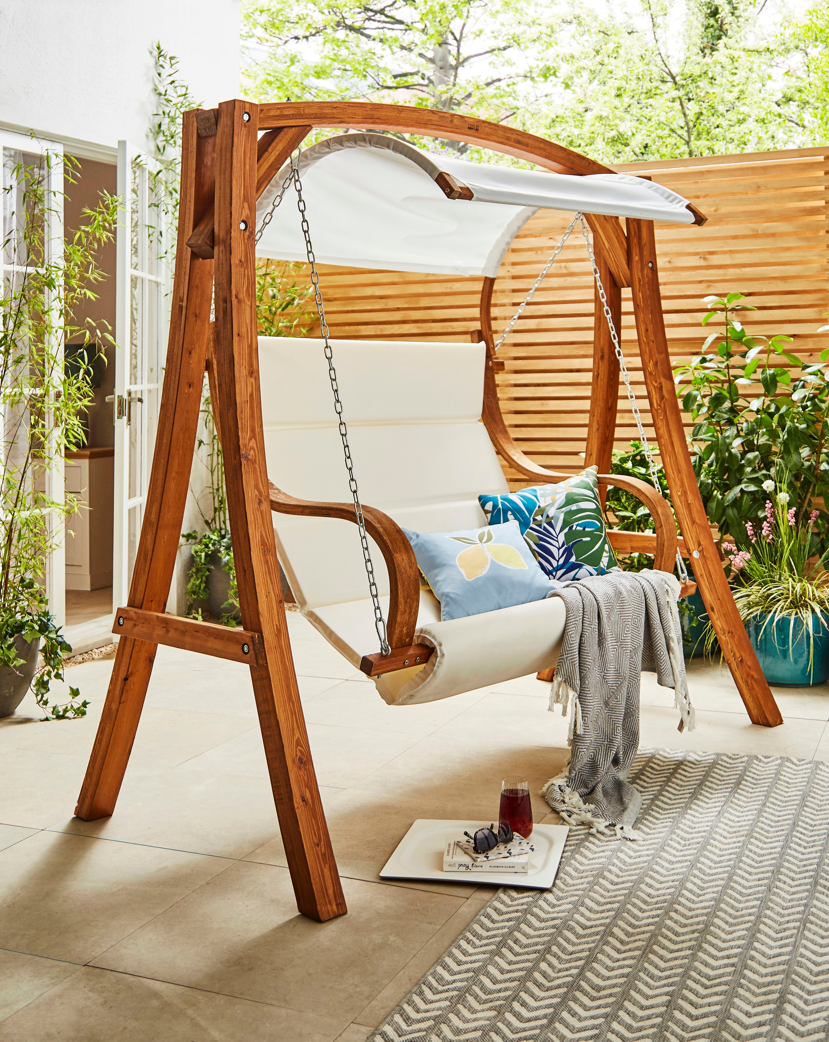 2 Seater Swing Chair JD Williams