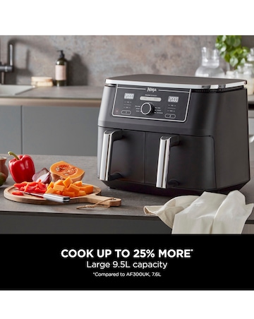 Ninja Foodi Dual Zone 9.5L Air Fryer MAX AF400UK