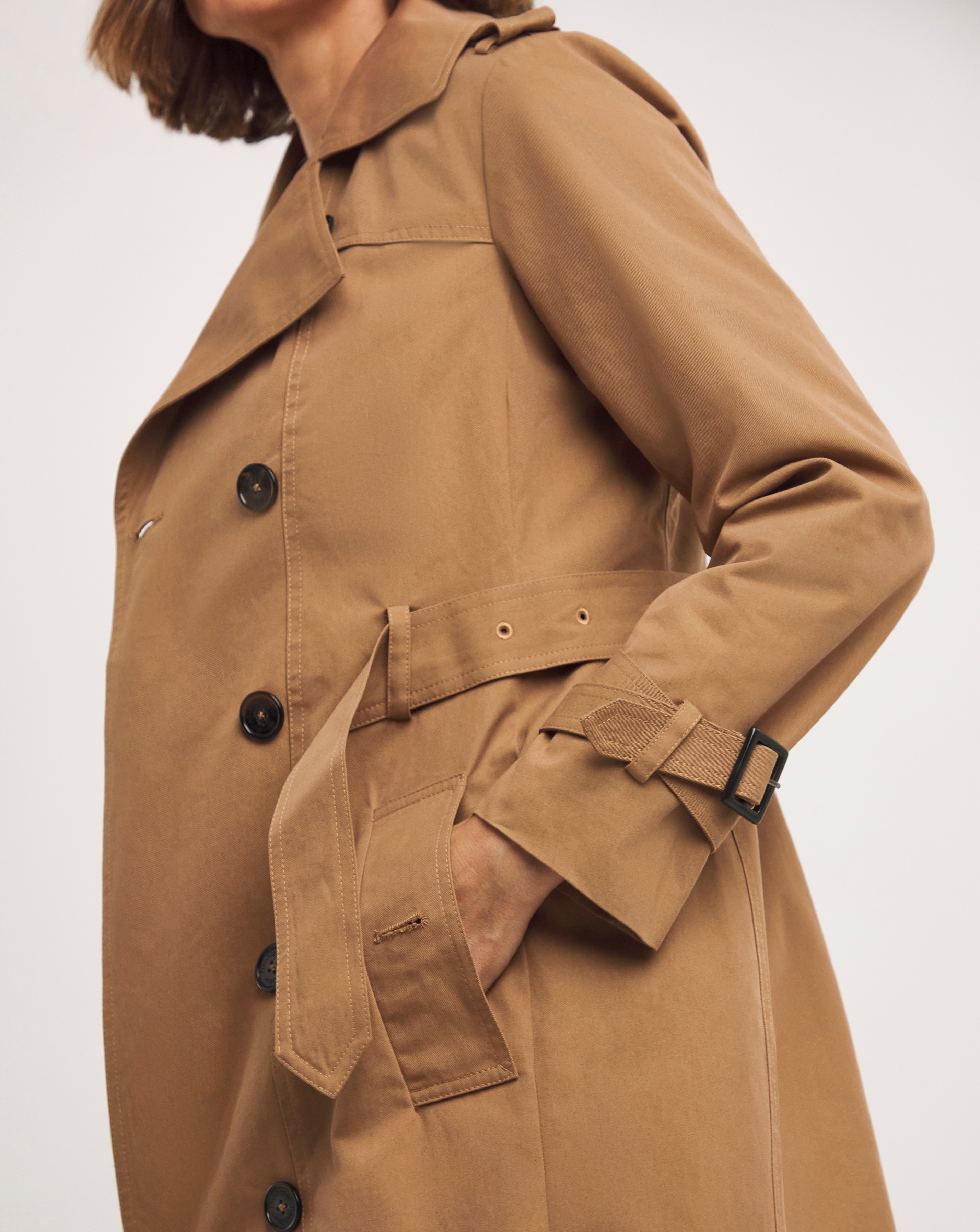 Tobacco Dannimac Trench Coat JD Williams