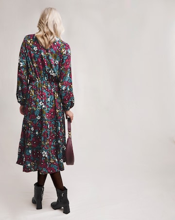 Julipa Printed Floral Midi Dress